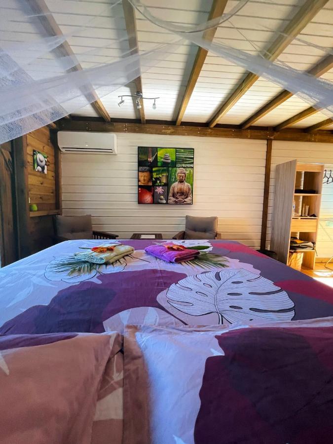 Gites Les Lodges Des Hauts De Deshaies Exteriér fotografie